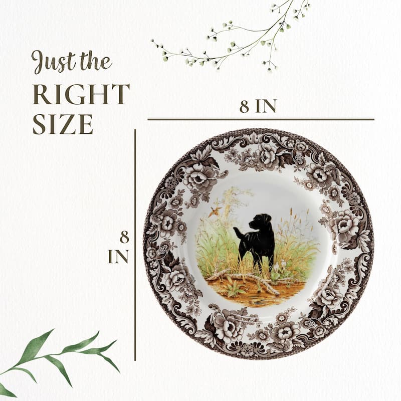 Spode Woodland Assorted Animals Salad Plate