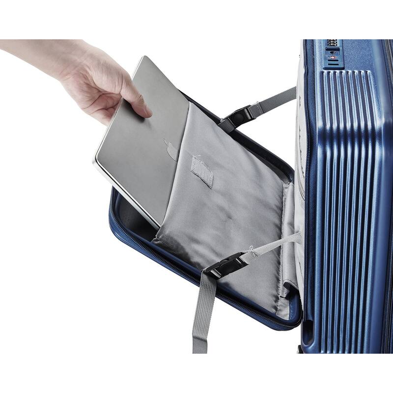 18" Carry On Luggage with Front Open Door &Laptop Interlayer