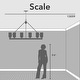 preview thumbnail 6 of 10, Hunter Hartland Wagon Wheel Chandelier - Dining Room, Kitchen, Entry - Modern Farmhouse, Industrial