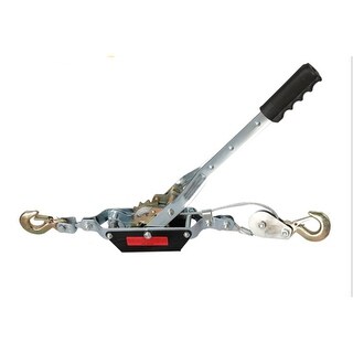 Shop Winch 1t 2t 4t Steel Hand Winch Puller 2 Hooks Tool Hoist Car