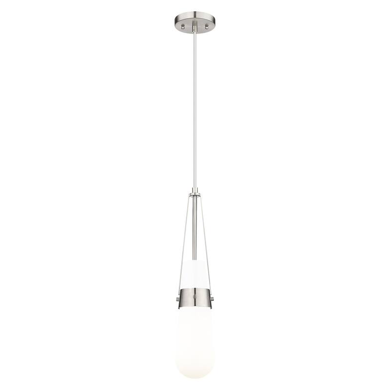 Innovations Lighting 452-1P-G452-4GWH Milan 4" Wide Mini Pendant with