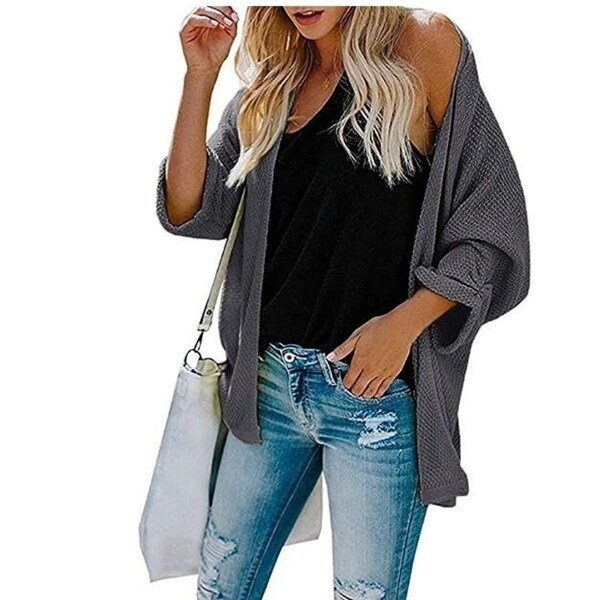 oversized lightweight cardigan