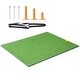 preview thumbnail 4 of 26, Golf Hitting Mat, Artificial Turf Golf Hitting Mat, Thickened Golf Hitting Training Aids, Golf Practice Hitting Mat 5x4ft - 22 MM