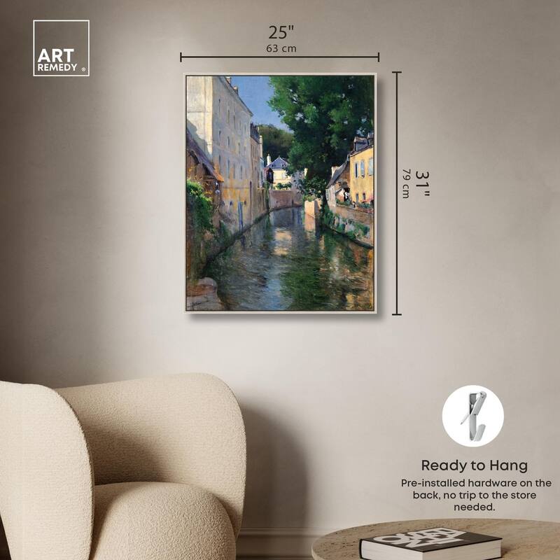 The River Isole Canvas by Art Remedy