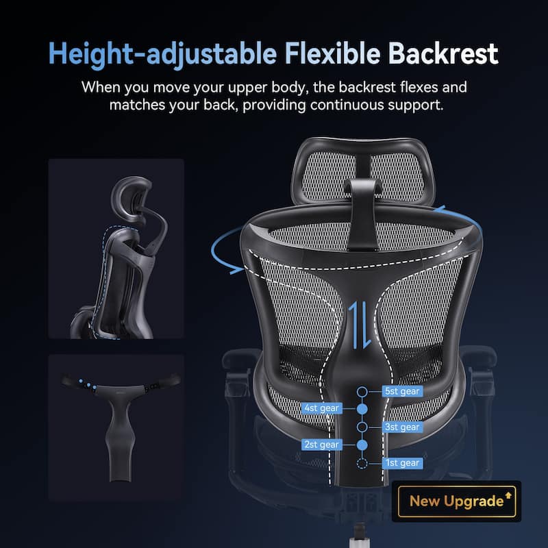 SIHOO C300 Pro Ergonomic Mesh Office Chair