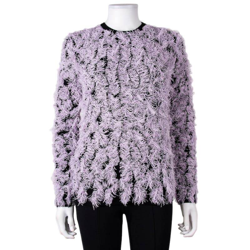 Bottega Veneta Fringed Wool Sweater - M