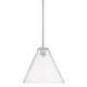 Option Satin Nickel / Clear