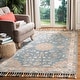 preview thumbnail 2 of 12, SAFAVIEH Handmade Aspen Adelia Boho Tribal Wool Rug 10' x 14' - Blue/Rust - Rectangle