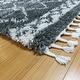 preview thumbnail 7 of 25, Gertmenian Zurich Modern Bohemian Plush Soft 2" Polypropylene Shag Area Rug