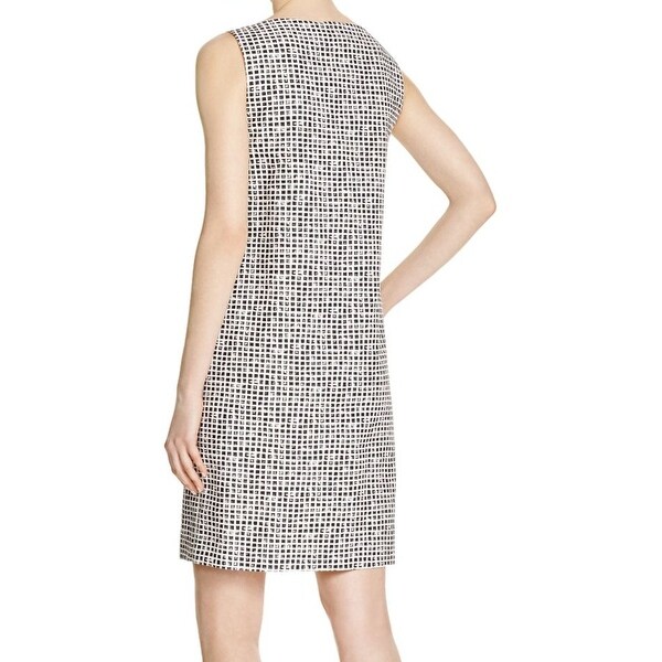 max mara black and white dress