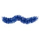 preview thumbnail 1 of 1, 6' Blue Christmas Garland with 50 Warm White Lights