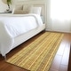 preview thumbnail 113 of 132, Premium Washable Super Soft Stripe Ombre Mayfield Rug Honey - 2'3" x 7'6"