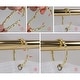 preview thumbnail 19 of 44, Utopia Alley Shower Rings, Oval Shape Shower Curtain Rings for Bathroom, Rustproof Zinc Shower Curtain Hooks Rings, Set of 12