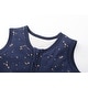 preview thumbnail 3 of 1, 100% Organic Cotton 2.5tog Sleep Sack - Starry Sky
