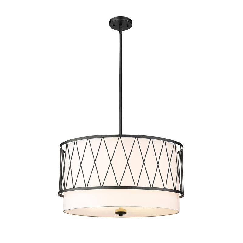 Dalton 4 Light Pendant - Matte Black - Matte Black