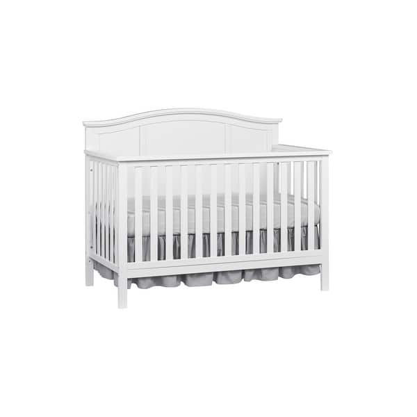 slide 2 of 9, Oxford Baby Emerson 4 in 1 Convertible Crib Snow White