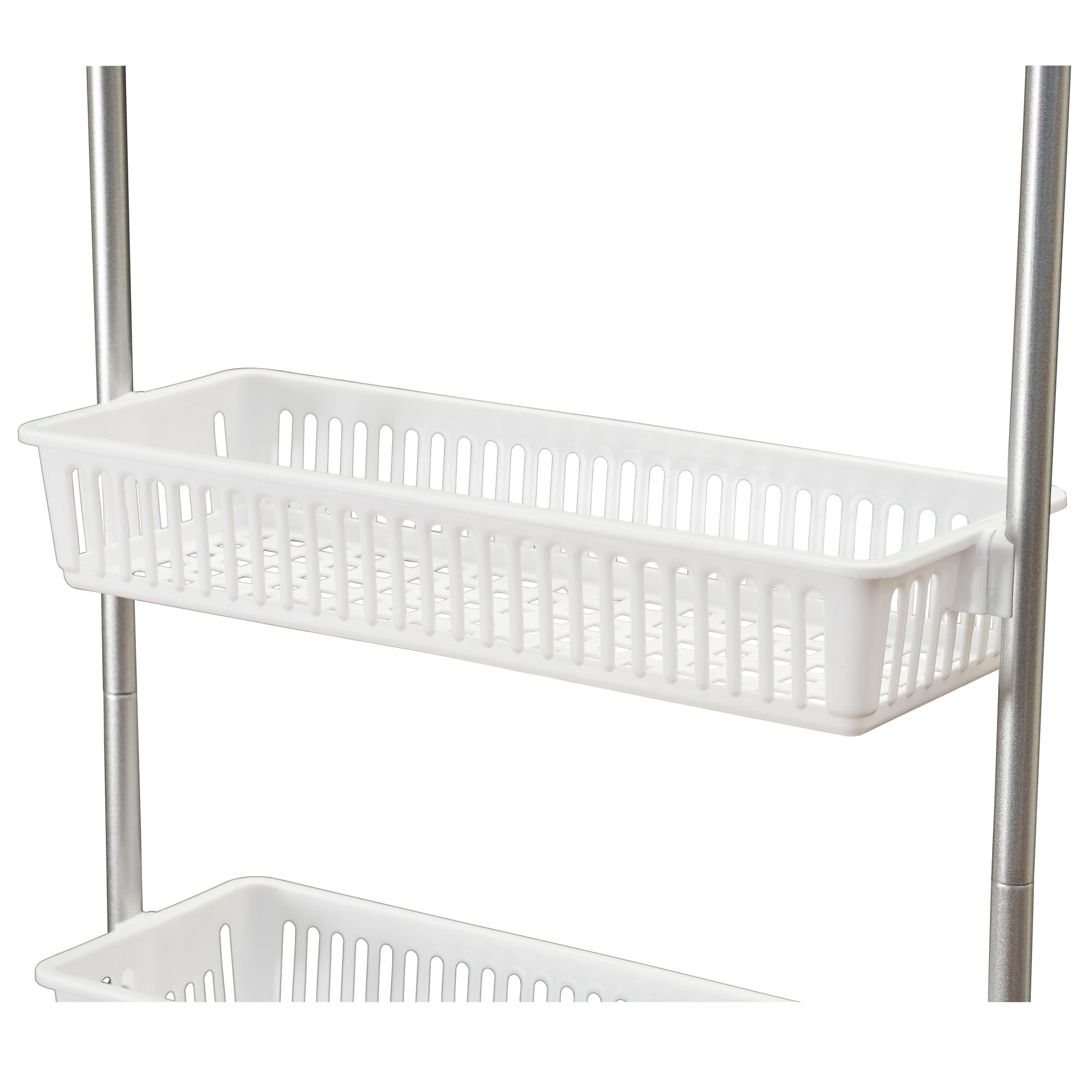 Everyday home 5 foot top overdoor rack with 6 baskets