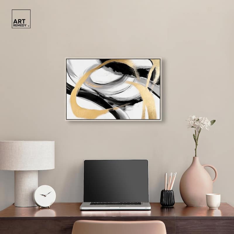 Midas Arc I Canvas by Art Remedy