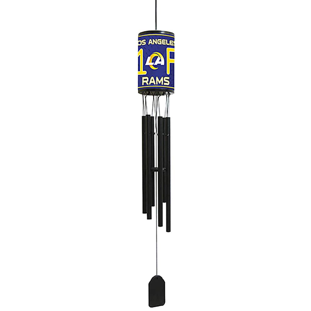 NFL Wind Chime, #1 Fan with Team Logo, Los Angeles Rams