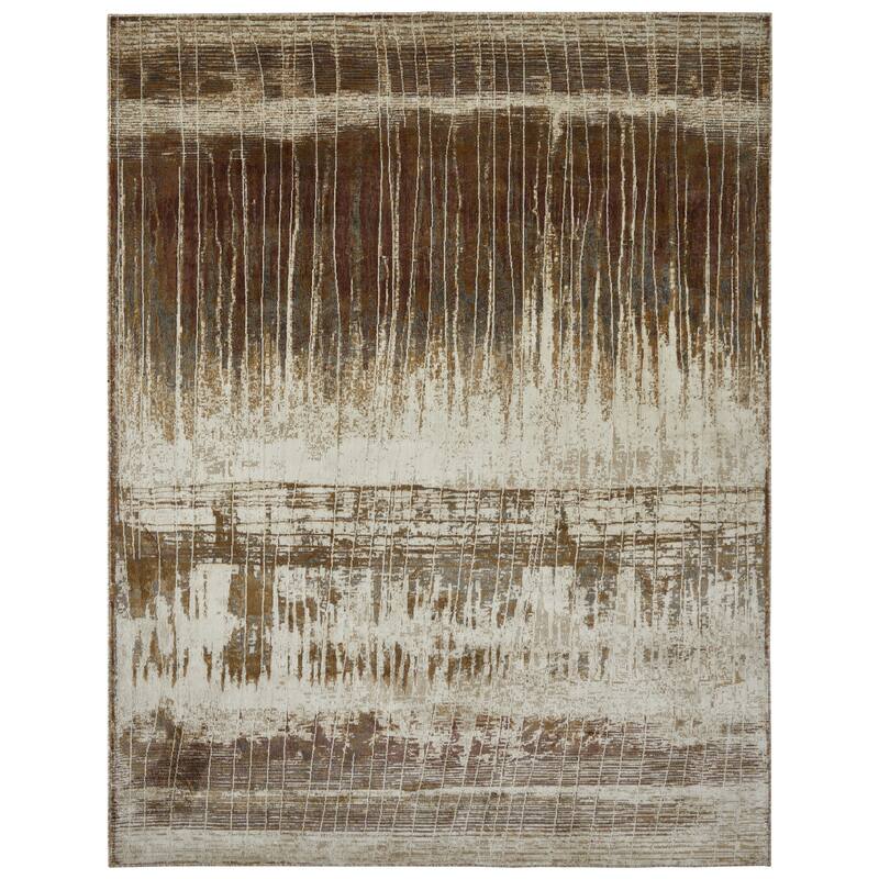 Radiant Horizon Abstract Area Rug