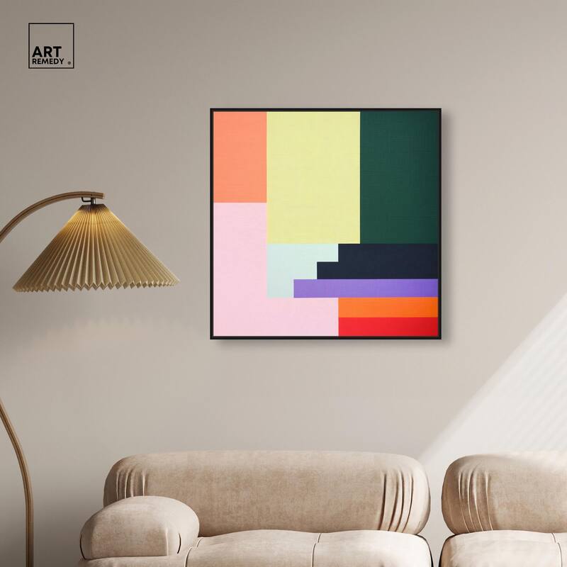 Rectilinear Rhapsody II Canvas by Art Remedy