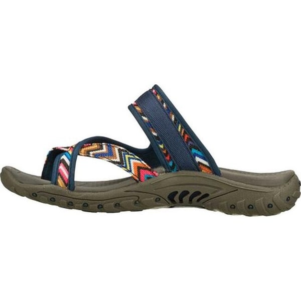 skechers women's reggae zig swag thong sandal