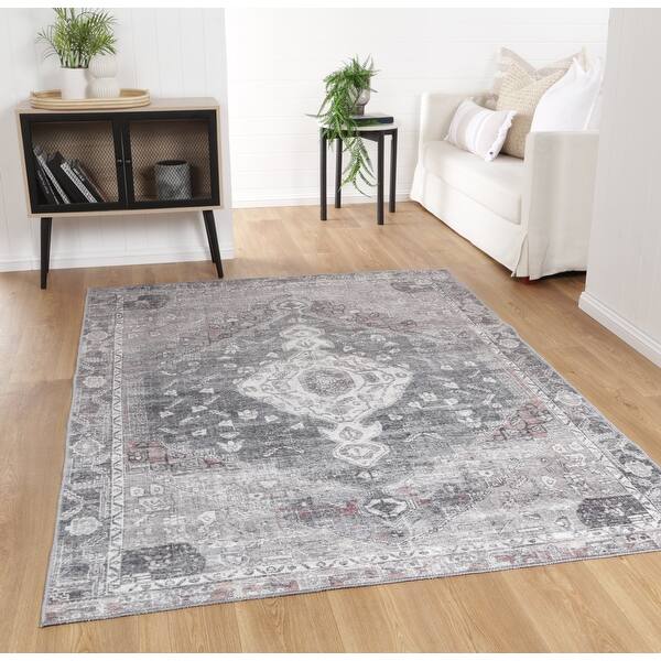The Rug Collective Jules Machine Washable Area Rug Bed Bath & Beyond