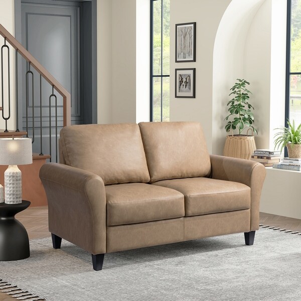iLounge Waverly Microfiber Loveseat On Sale Bed Bath Beyond 23122911