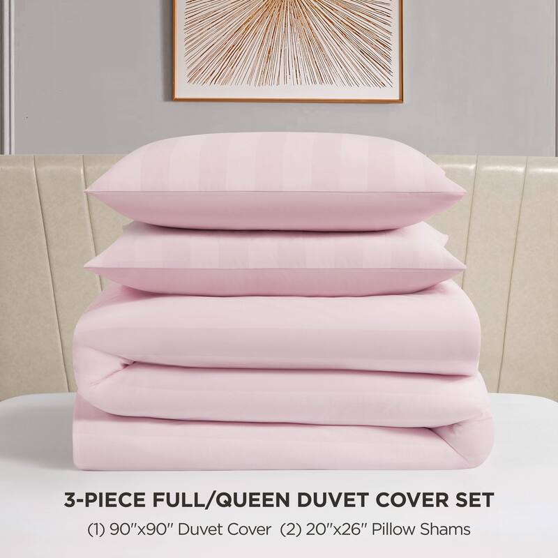 Juicy Couture Jenny Velour Striped Jacquard Duvet Sets