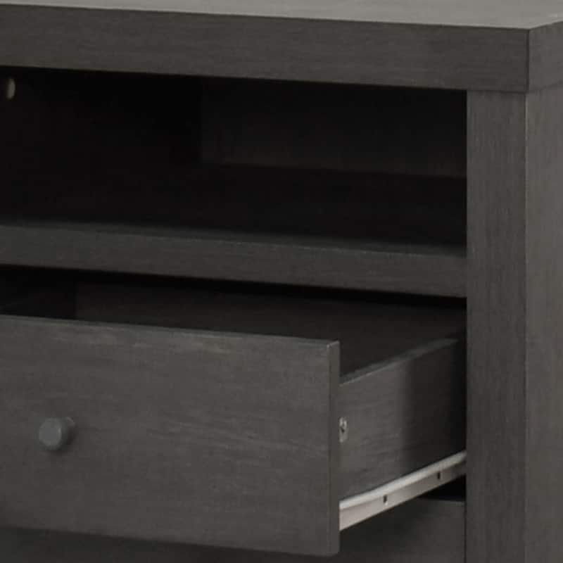 Nystrom Mid Century Modern 2 Drawer Nightstand by Christopher Knight Home