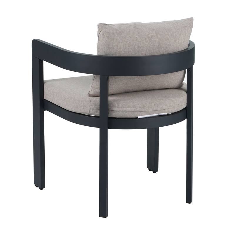 Elko Outddor And Indoor Aluminum Dining Chair (Excluding the table)