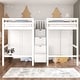 preview thumbnail 2 of 9, Multifunctional Design Double Twin Loft Beds