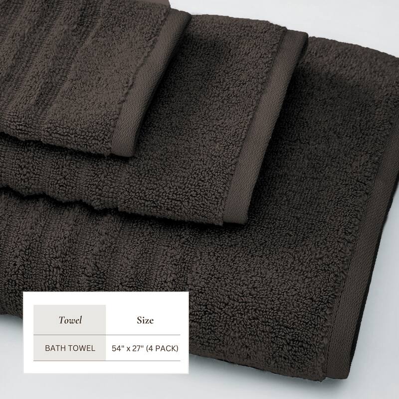 Linery & Co. Combed Cotton Bath Towel Set