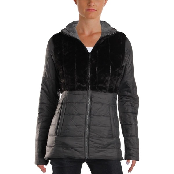 north face puffer jacket fur hood