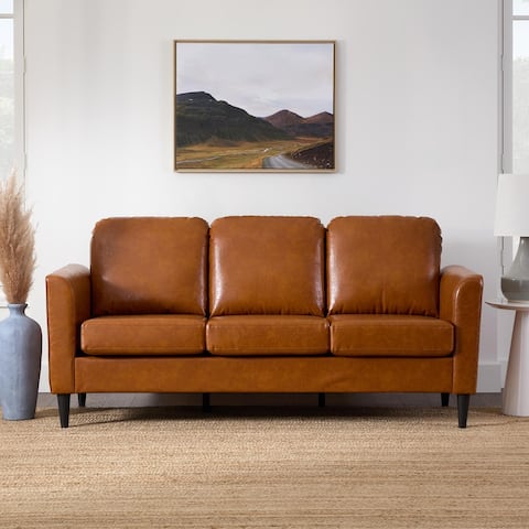 Brookside Clara 73" Upholstered Curved Arm Sofa