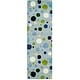 preview thumbnail 55 of 74, SAFAVIEH Handmade Soho Steina Dots N.Z. Wool Rug 2'6" x 12' Runner - Blue/Multi