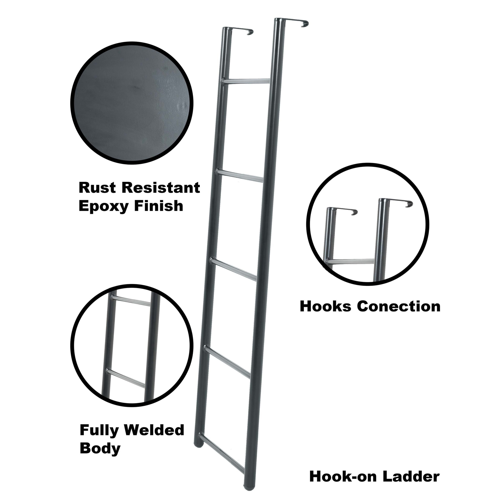 blantex hook on bunk bed ladder