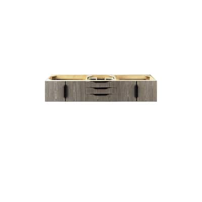 James Martin Vanities 983-V72D-W-B Columbia 72" Double Wall Mounted