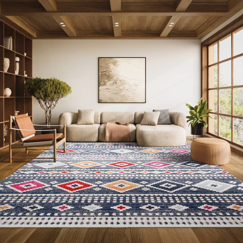 SAFAVIEH Adirondack Slagjana Moroccan Boho Rug - 8' x 10' - Grey/Beige