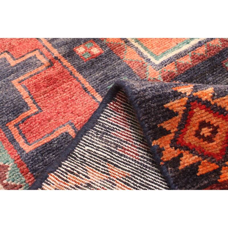 ECARPETGALLERY Hand-knotted Konya Anatolian Dark Red Wool Rug - 4'2 x 6'9