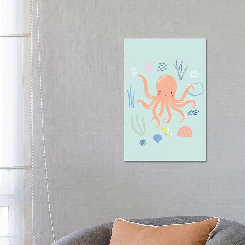iCanvas "Under The Sea I" by Caroline Alfreds Canvas Print - 26x18x1.5