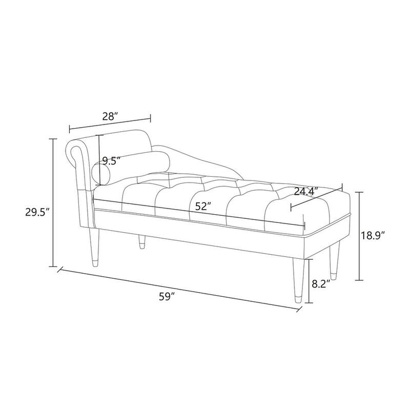 Modern Sherpa Chaise Lounge – Cozy Accent Chair for Living Room & Bedroom