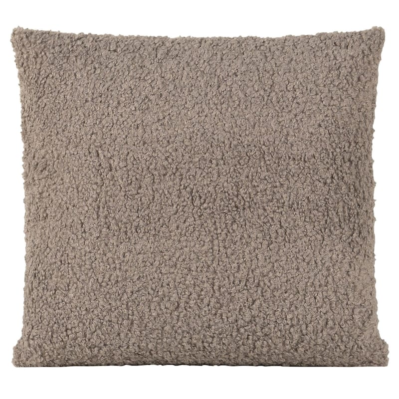 Tiffany Duet Patch Boucle Textured 20" Throw Pillow