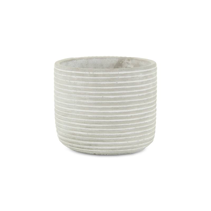 Urbanstone Gray Cement Intercoiled Pottery