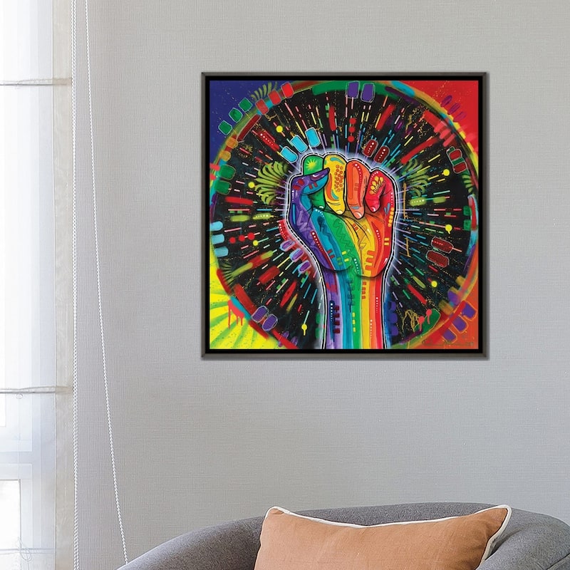 iCanvas "The Power of Unity" by Dean Russo Framed