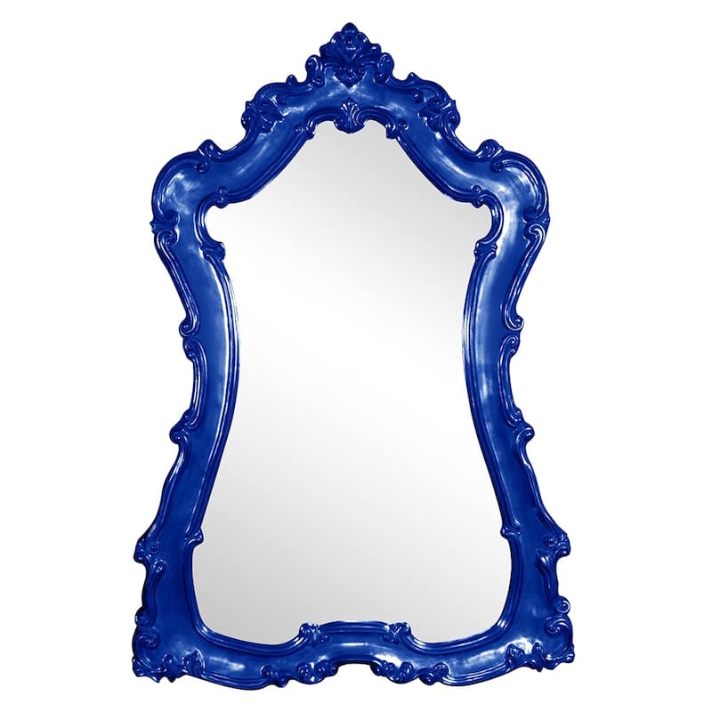 Allan Andrews Hand Painted Ornate Framed Full Length Floor & Wall Mirror - 89"H x 60"W