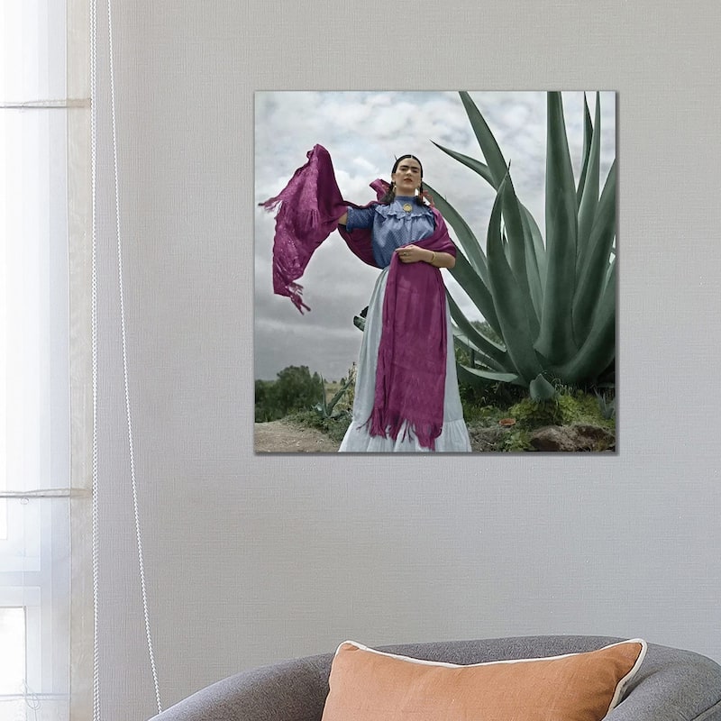 iCanvas "Frida Kahlo (1907-1954)" by Toni Frissell Canvas Print - 26x26x1.5