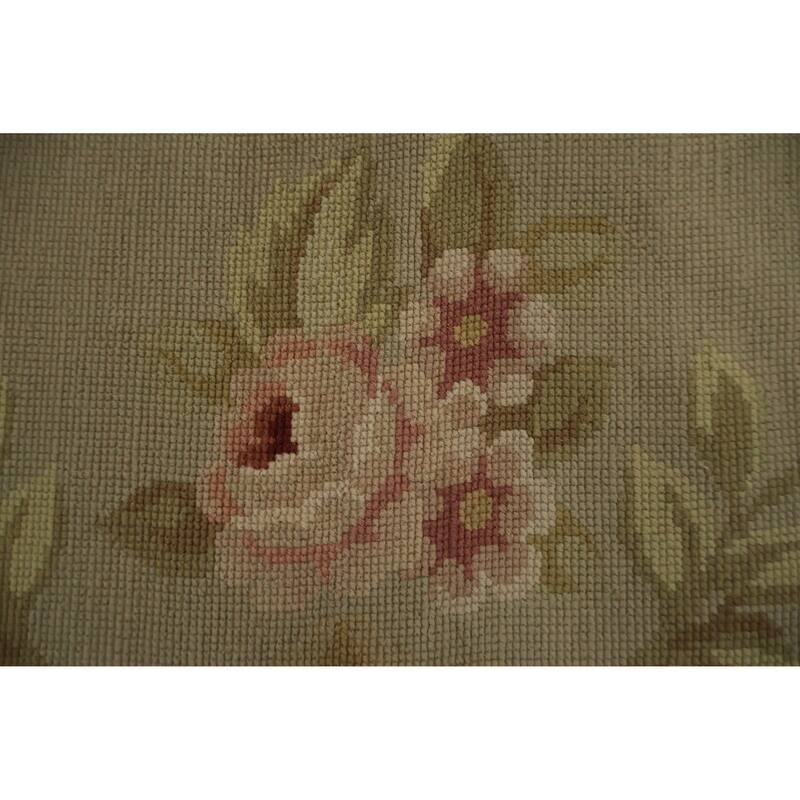 Hand Woven Oriental 100% Wool Carpet Traditional Floral Yellow & Gold Tapestries Area Rug - 12' 3'' X 8' 11''