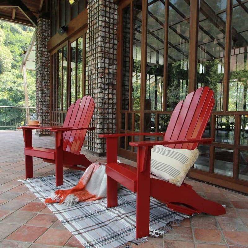 Cambridge Casual Alston Outdoor Wood Adirondack Chairs