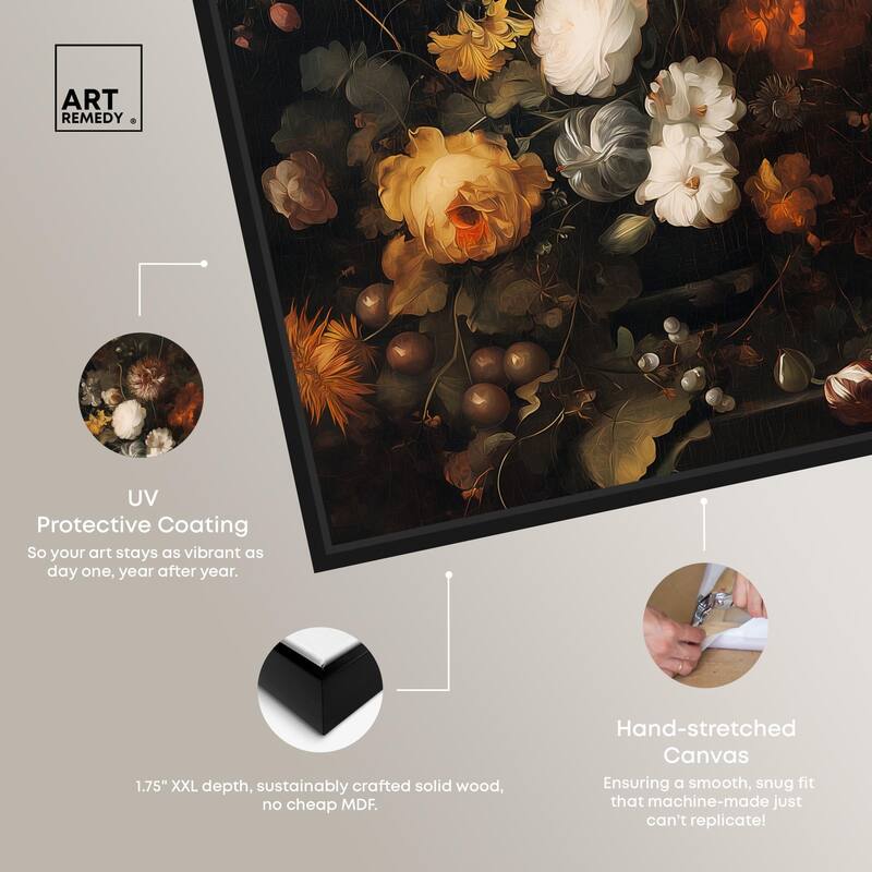 Shadowed Petal Secrets II Canvas by Art Remedy